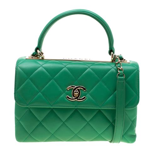 Green Chanel Bags 